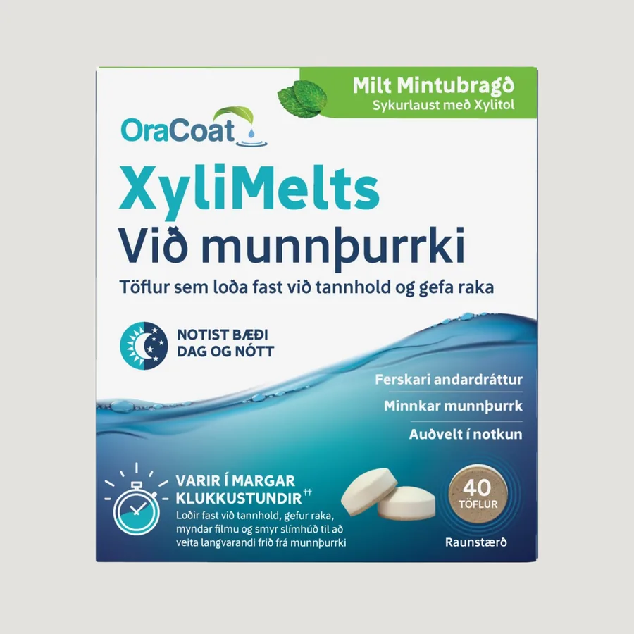 XyliMelts milt mintubragð