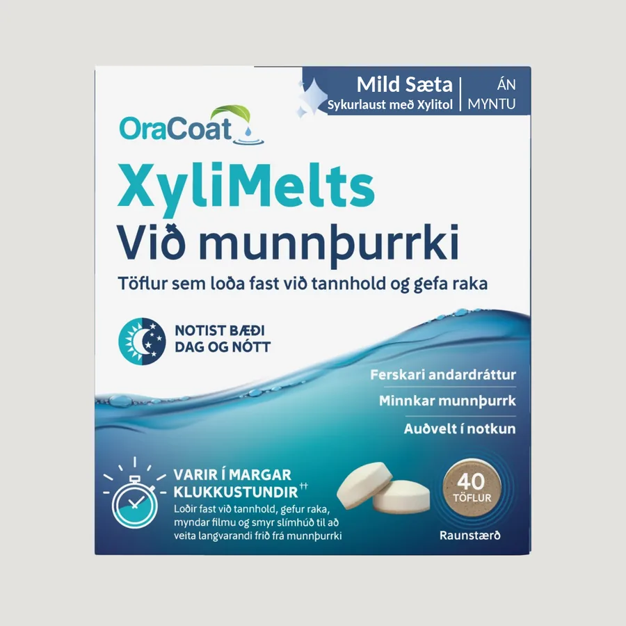XyliMelts mild sæta, án myntu